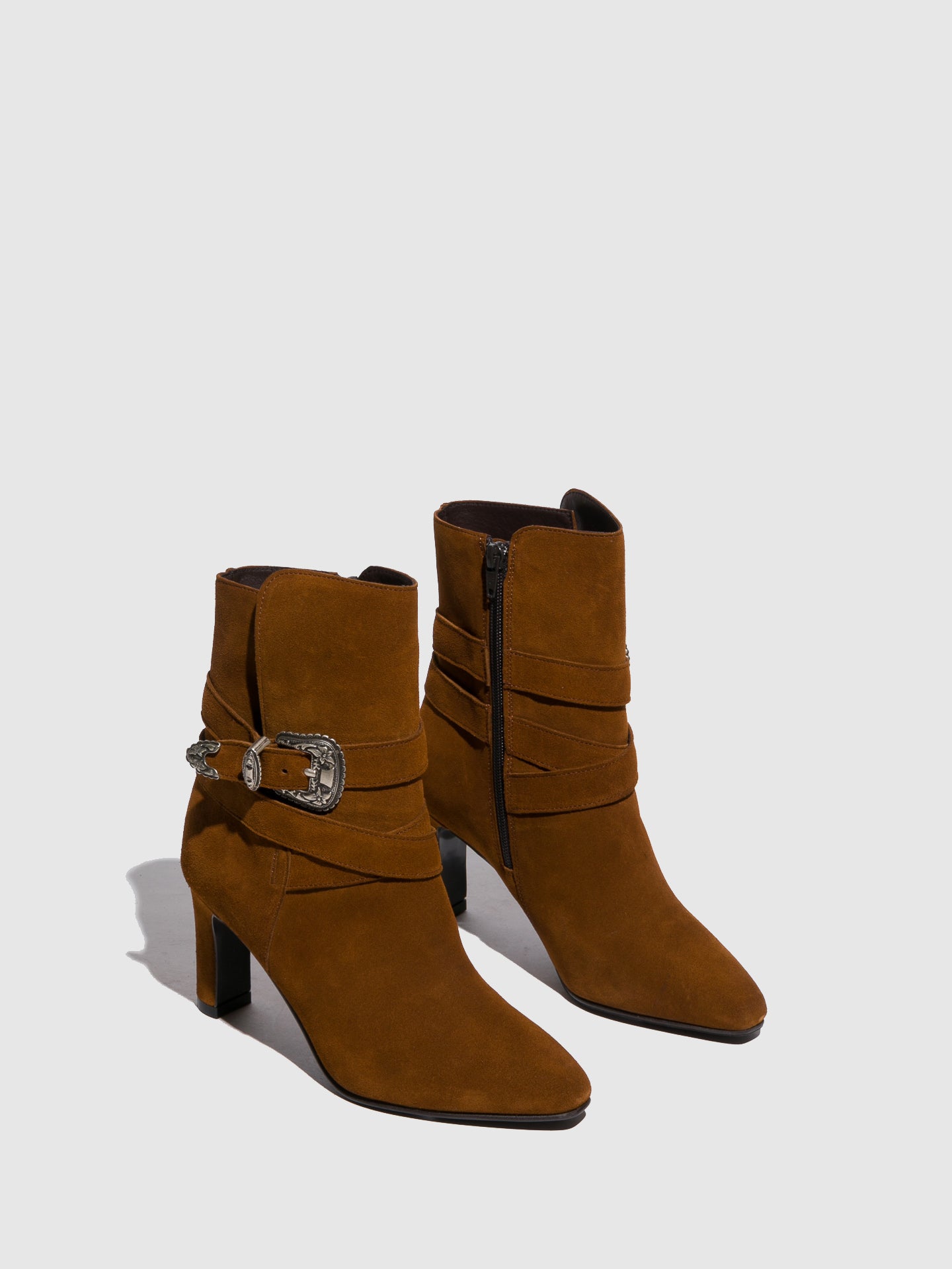 Foreva Camel Buckle Boots